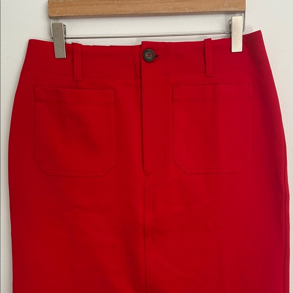 Classic Red Pencil Skirt - Picture 3 of 5